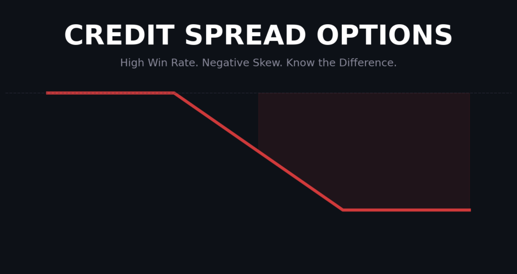 Credit spread options strategy guide showing risk reward profile for SPX traders